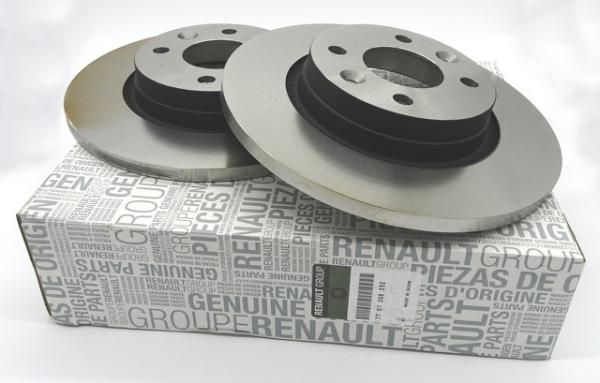 ORIGINAL Bremsscheiben Satz LOGAN  TWINGO vorne 7701208252 /402065345R